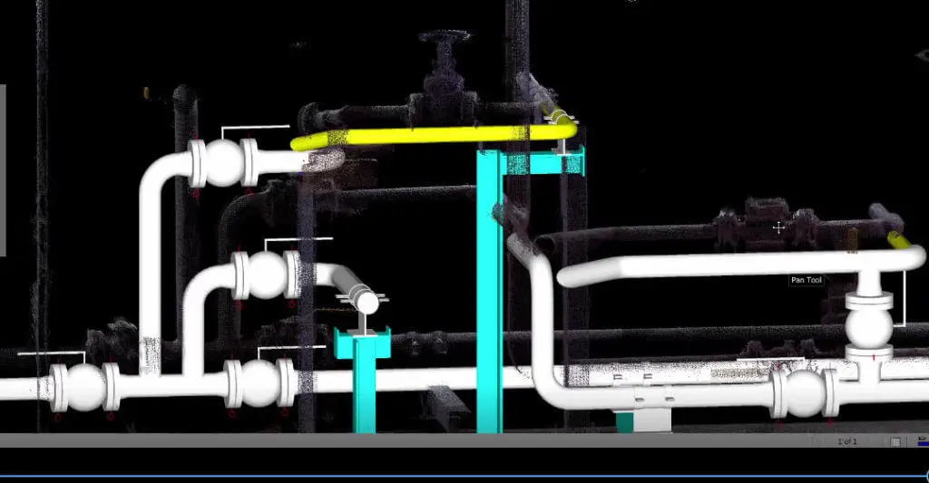 As-built point cloud