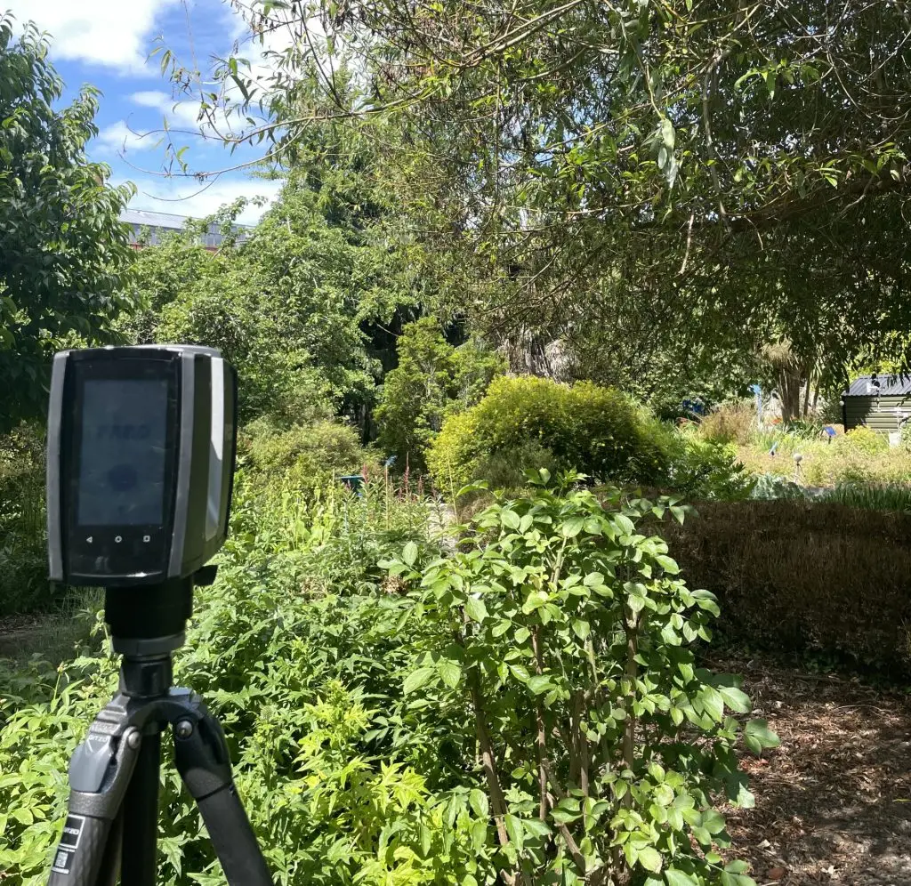 Tree survey at trinity college botanic garden