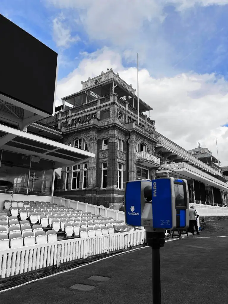 Pointscan 3D laser survey at the Home of Cricket