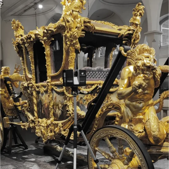 Leading UK Laser Scanning Company completes heritage survey on iconic carriage