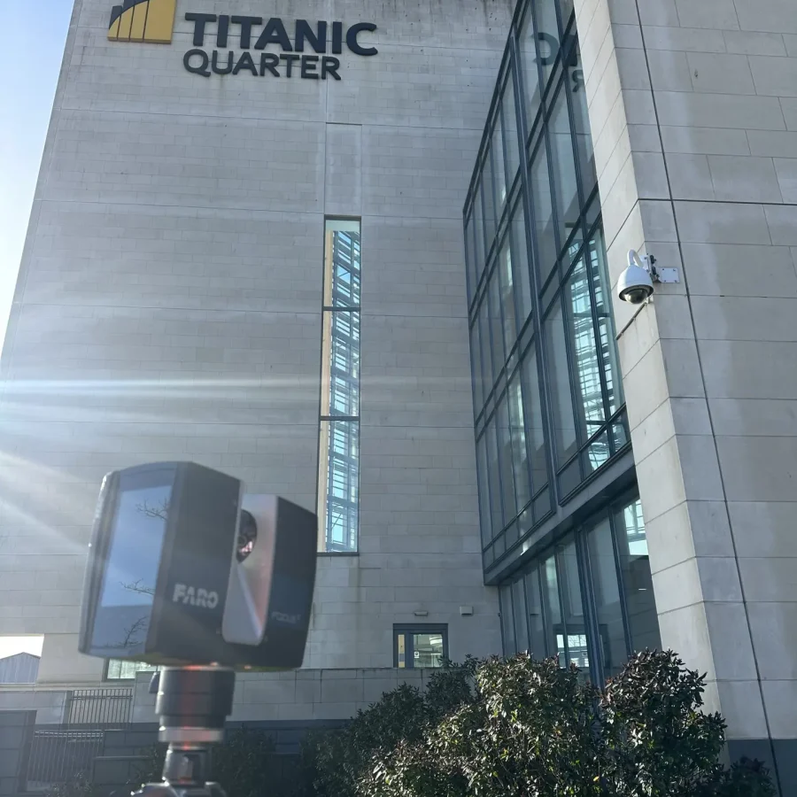 Titanic quarter being scanned How much does a 3D laser survey cost?