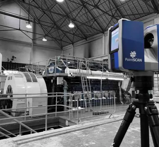 Power station engineering a 3d laser survey by PointSCAN 3dD Laser Scanning and Digital Survey Specialists